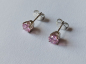 Preview: pinke zirkonia-silber-ohrringe-
